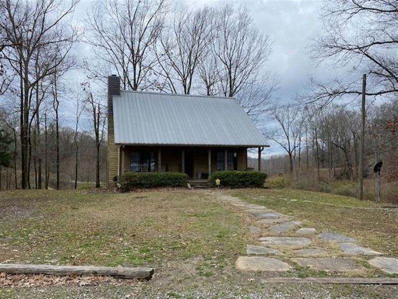 Cabin with Lake Front View, Farm for Sale in Mississippi, 280582