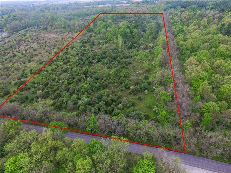 Land for Sale, 14 Acres Surrou : Lagro : Wabash County : Indiana