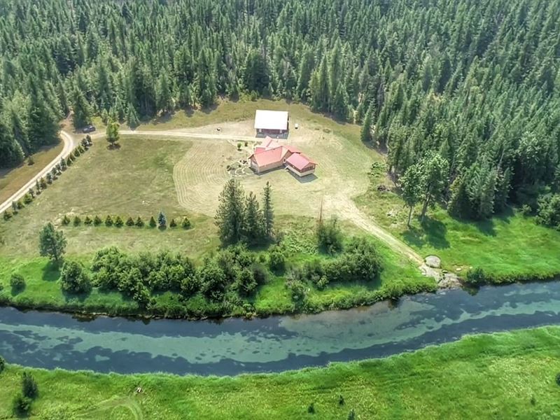 Pristine Bull River Frontage, Home, Farm for Sale in Montana, 287651
