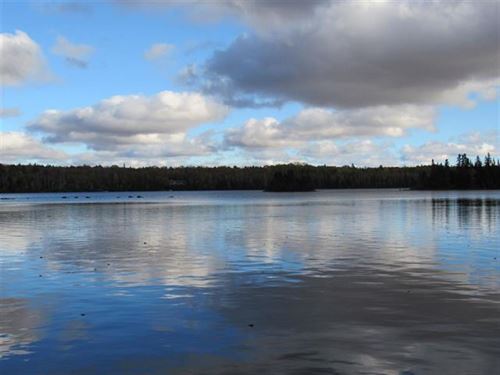 Beautiful Private Lake Lot : Michigamme : Baraga County : Michigan