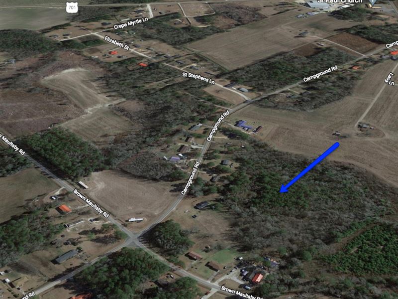 Beautiful 8 Acres, Whiteville, NC, Farm for Sale by Owner in North