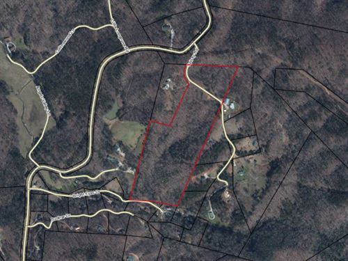 Private Wooded Creek : Westminster : Oconee County : South Carolina