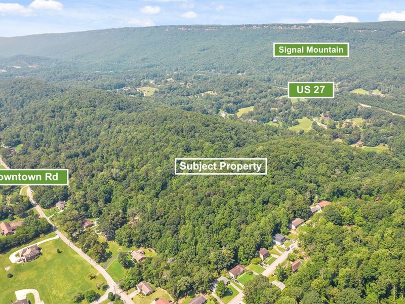 Build on 22 + Acres in Red Bank : Chattanooga : Hamilton County : Tennessee