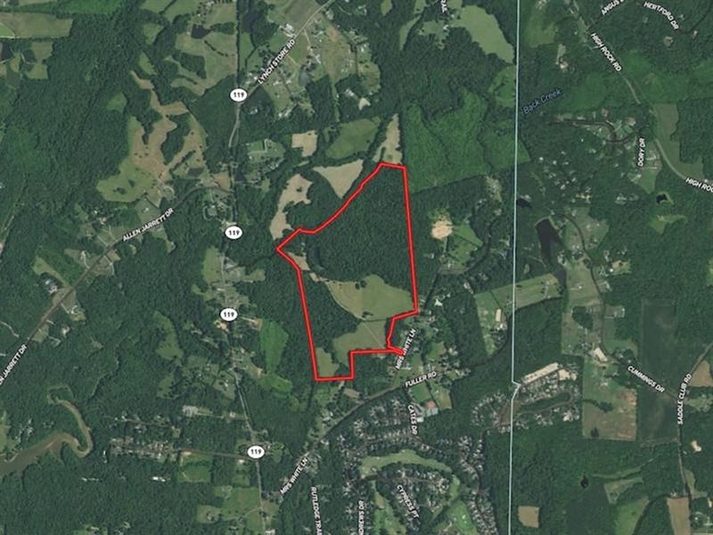 131.65-Acre Estate : Mebane : Alamance County : North Carolina