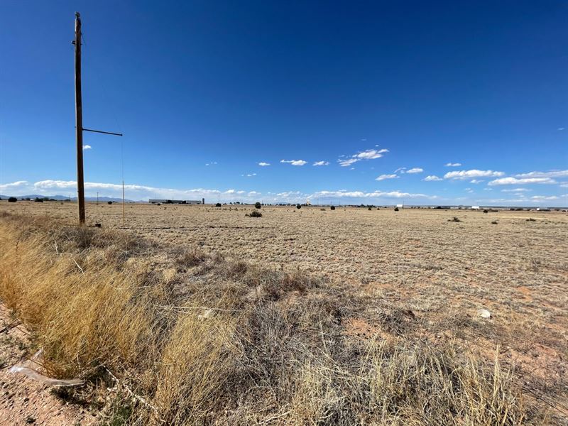 5 Acres in Moriarty, NM with Power : Moriarity : Torrance County : New Mexico
