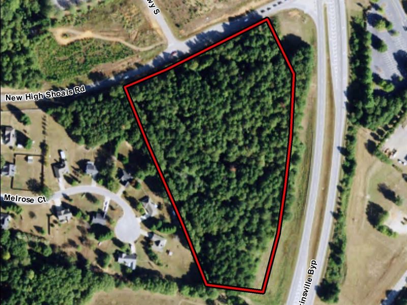 Commercial Acreage, New High Shoals : Watkinsville : Oconee County : Georgia