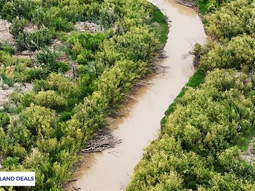 78 Acres with River Frontage : Sierra Blanca : Hudspeth County : Texas