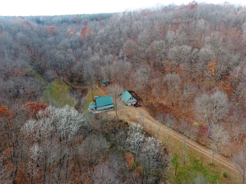 Richland County Cabin in The Woods : Richland Center : Richland County : Wisconsin