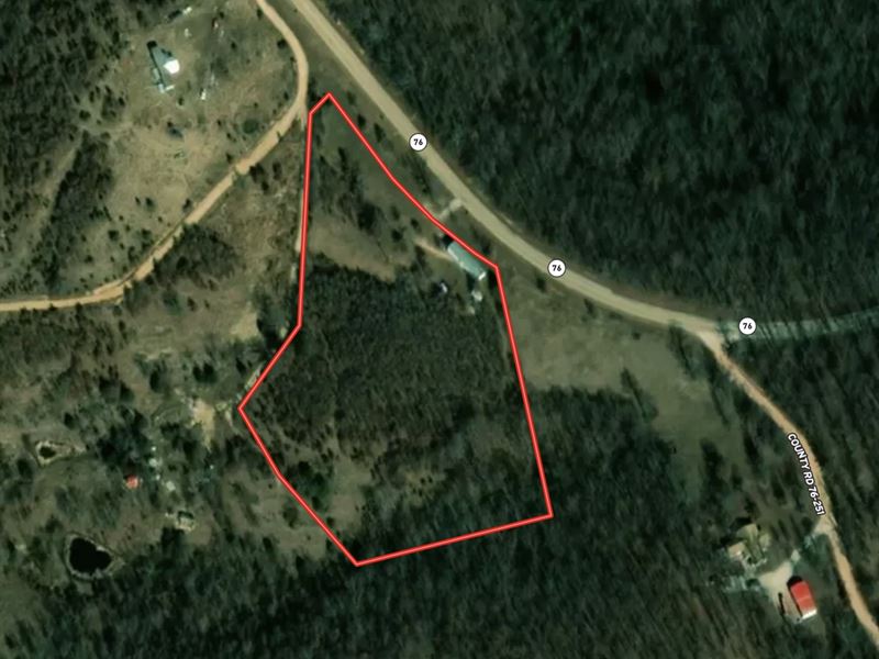 Country Home and Land for Sale : Vanzant : Douglas County : Missouri