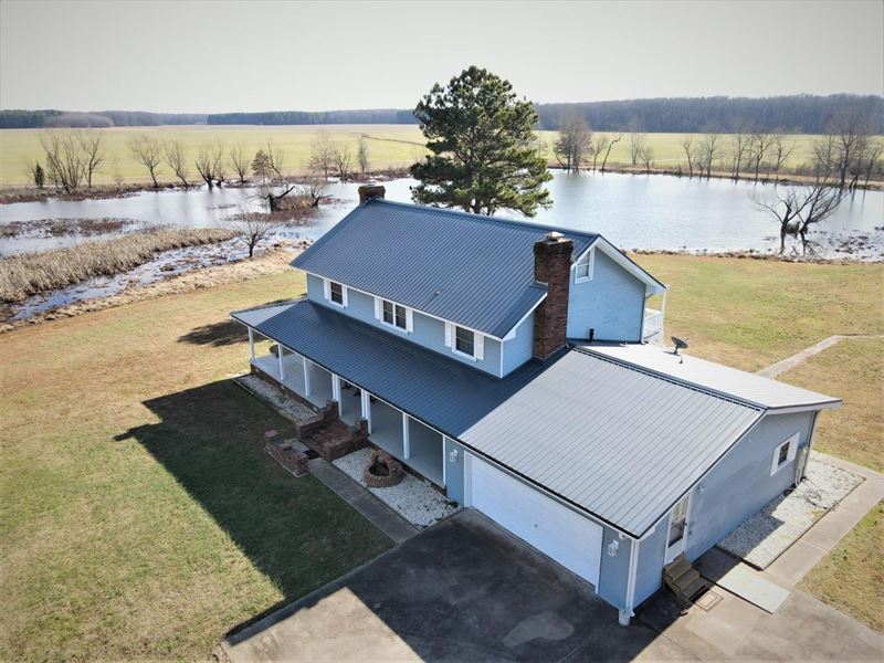 12 Acres, Custom Home, Pond, Farm for Sale in Arkansas, 302955 FARMFLIP