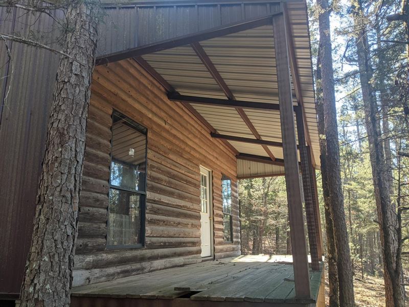Hidden Kiamichi Wilderness Cabin, Farm for Sale in Oklahoma, 303848