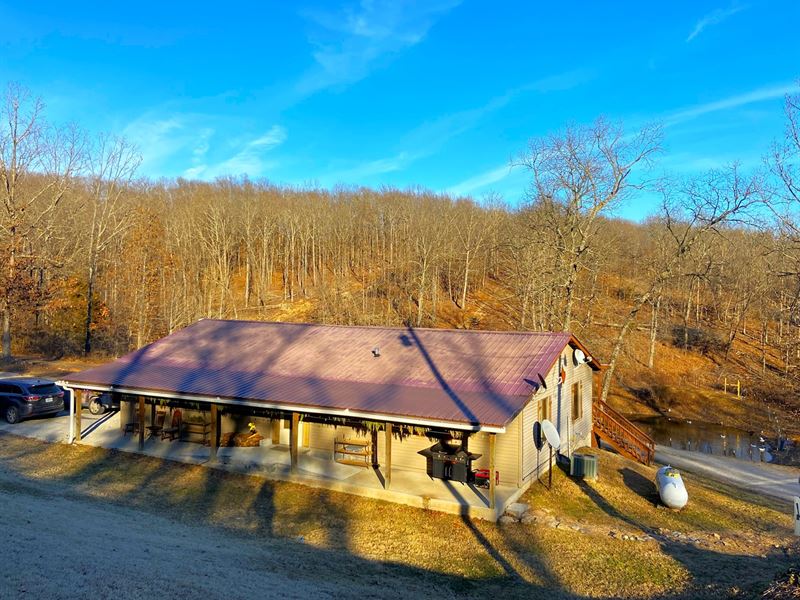 Country Home and Land for Sale : Mountain Grove : Wright County : Missouri