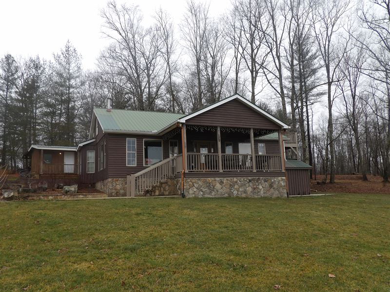 Lake, Creeks, Pond, Cleared Area : Spring City : Bledsoe County : Tennessee