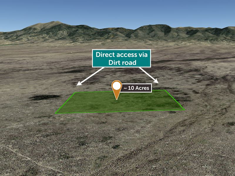 RV Living Near Seasonal Stream : Montello : Elko County : Nevada