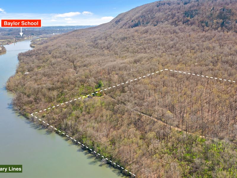 Tennessee Riverfront Acreage : Chattanooga : Hamilton County : Tennessee