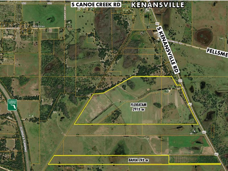 Kenansville Producing Sod Farm, Farm for Sale in Florida, 310573