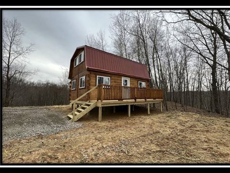 Pleasant View Cabin at Buck Run Farm for Sale in Langsville, Meigs