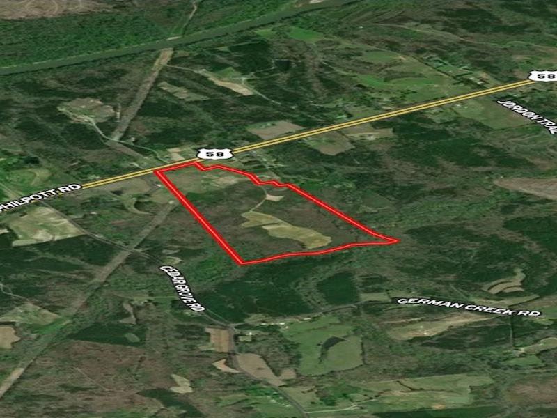 88.97 Acres : South Boston : Halifax County : Virginia