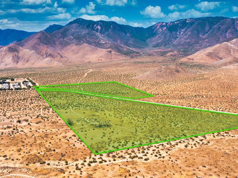 Highway Frontage & Borders Blm Land : Julian : San Diego County : California