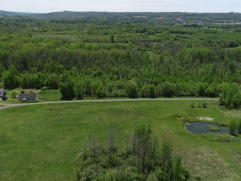 Barn & Double Wide in The Woods : Sullivan : Sullivan County : New York