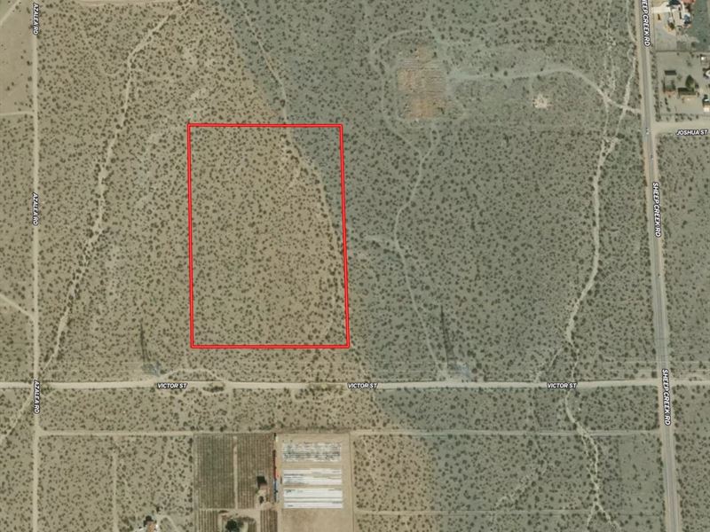 14 Acre Ranch with Mountain Views : Phelan : San Bernardino County : California