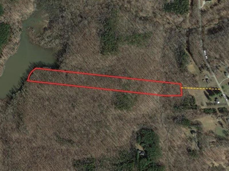 6.771 Acres of Waterfront Hunting : Powhatan : Powhatan County : Virginia