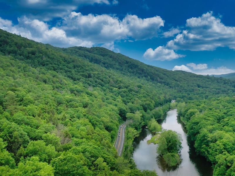 Highway Frontage & Power by River : Russell : Hampden County : Massachusetts
