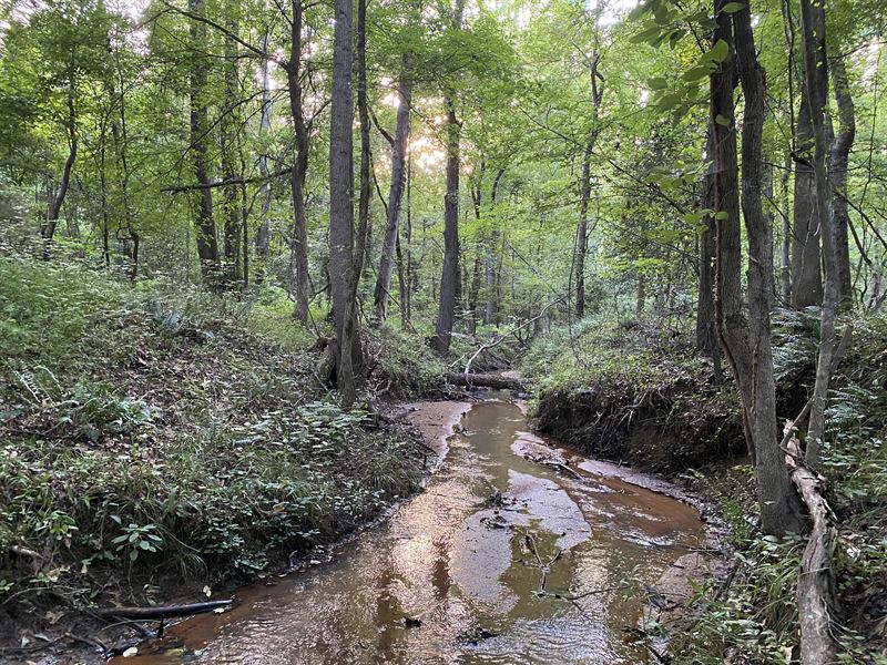 Country Getaway with Creek Views : Winnsboro : Fairfield County : South Carolina