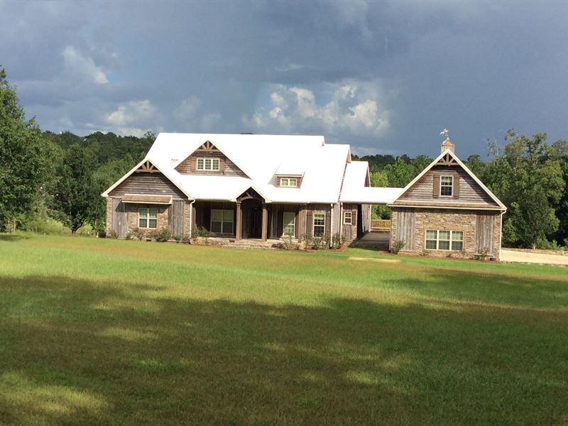 Darien Church Rd House, 12+/- Acres : Luverne : Crenshaw County : Alabama