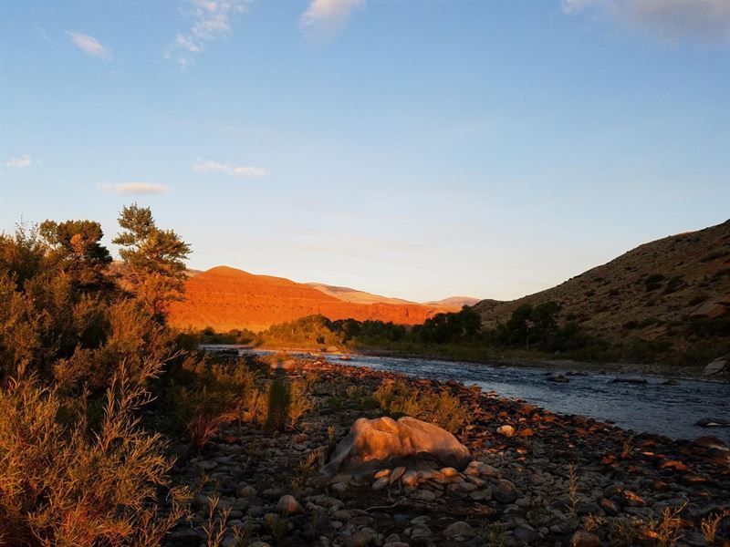 Prime Wind River Fishing Property : Dubois : Fremont County : Wyoming