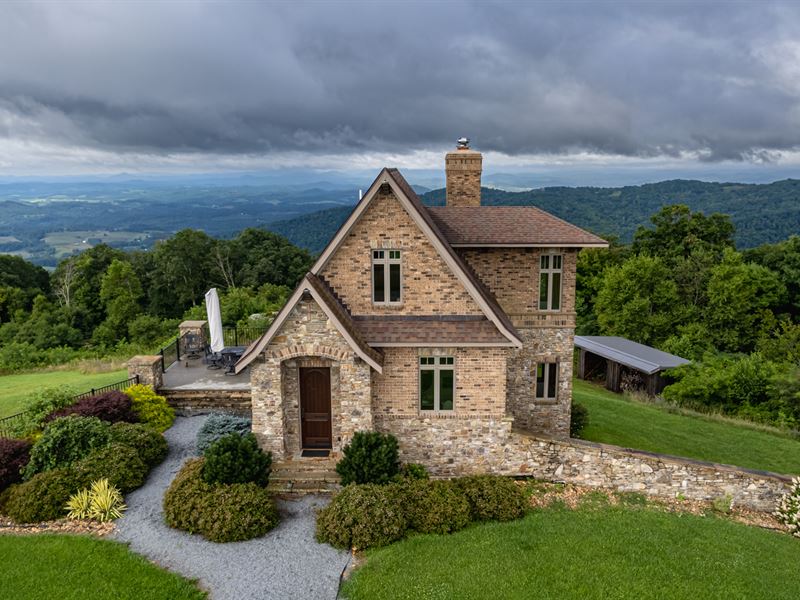 Ridgetop Blueridge Mountain & Home : Independence : Grayson County : Virginia