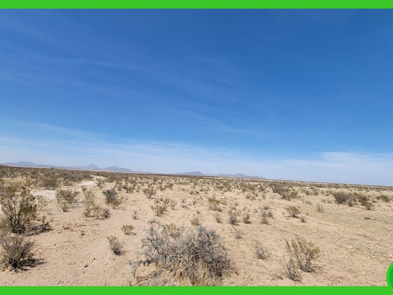 50.5 Acres in Hudspeth County, TX, Farm for Sale by Owner in Texas