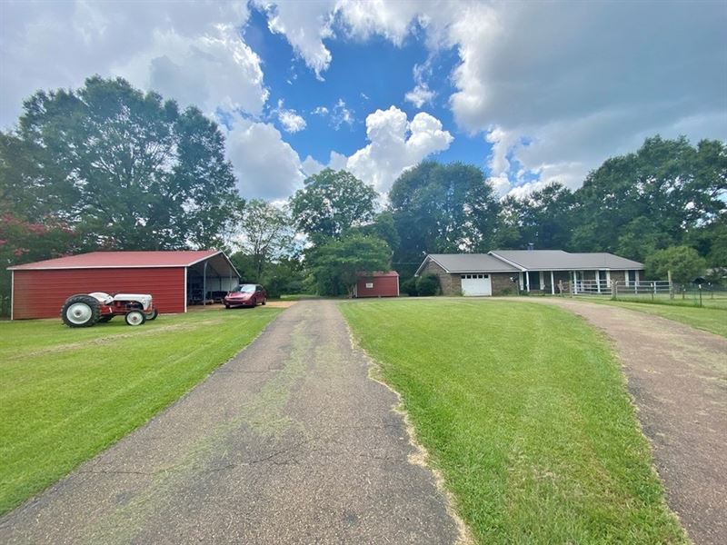 Home & 48 Acres : Jayess : Lawrence County : Mississippi