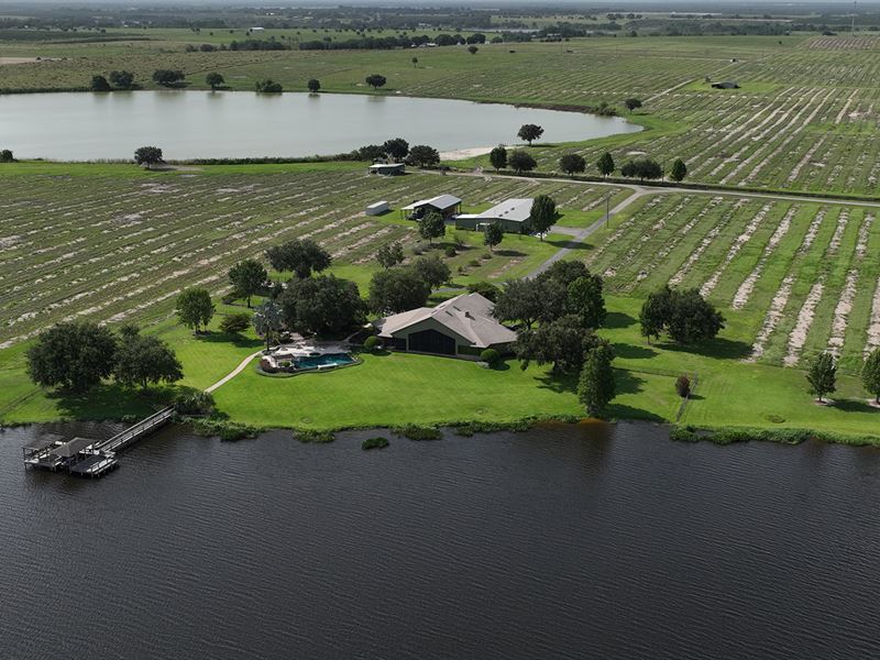 Bartow Lakefront Estate, Farm for Sale in Florida, 329754 FARMFLIP