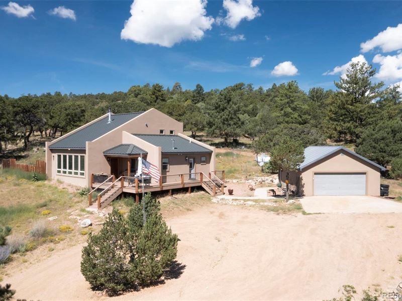 6 Acres with Views : Cotopaxi : Fremont County : Colorado