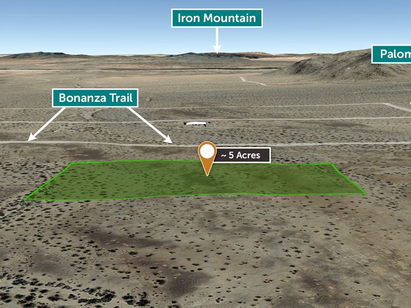 5 Acres in Helendale, CA : Helendale : San Bernardino County : California