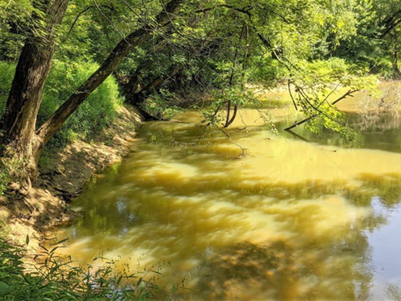 Ohio Land, a Mile of Creek Front, Farm for Sale in Ohio, 332990 FARMFLIP