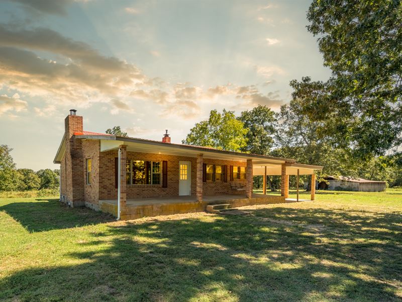 Home with Acreage for Sale : Ravenden : Randolph County : Arkansas