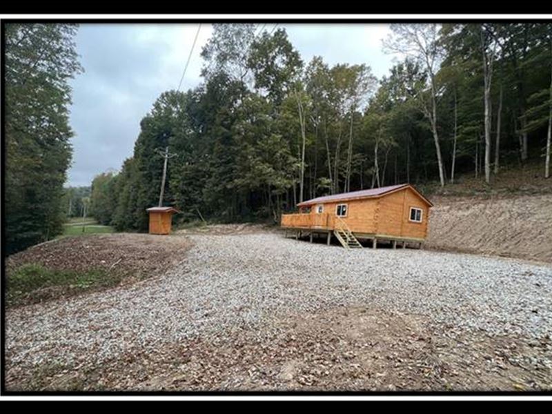 Getaway Cabin at Sunfish Creek, Farm for Sale in Ohio, 335350 FARMFLIP