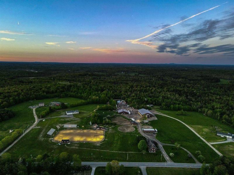 Equestrian Dream with Rodeo and Rid : Levant : Penobscot County : Maine