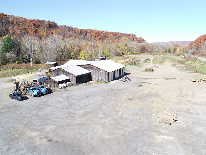 Existing Old Saw Mill & Work Space, Farm for Sale in New York, 336450 FARMFLIP