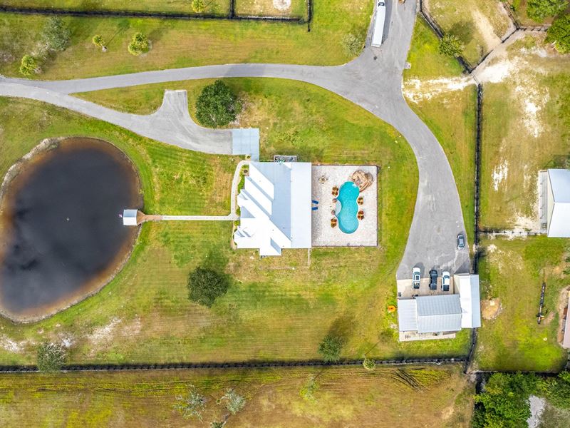 Cocoa 30.63 Ac Ranch, Horses, Arena : Cocoa : Brevard County : Florida
