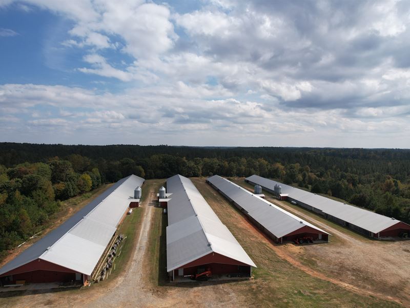 6 House Poultry Broiler Farm : Anderson : Anderson County : South Carolina