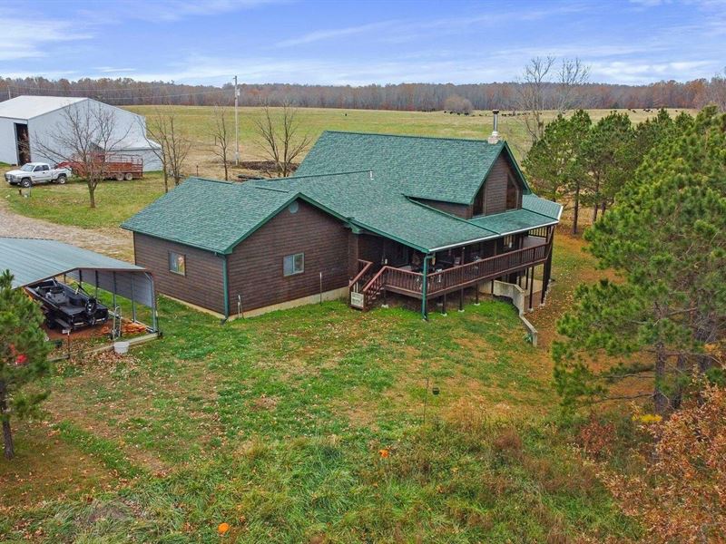 Secluded Hobby Farm with Home : West Plains : Howell County : Missouri