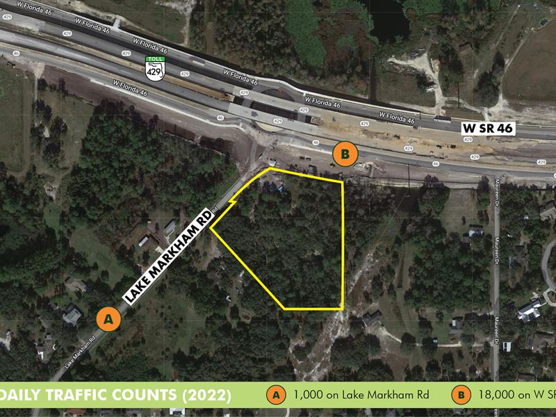 Sanford Commercial Corner SR 46, Farm for Sale in Florida, 339661