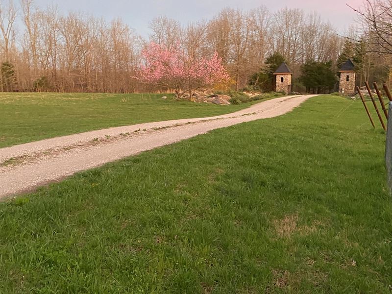 Missouri Farm & Home with Airstrip : Mountain Grove : Wright County : Missouri