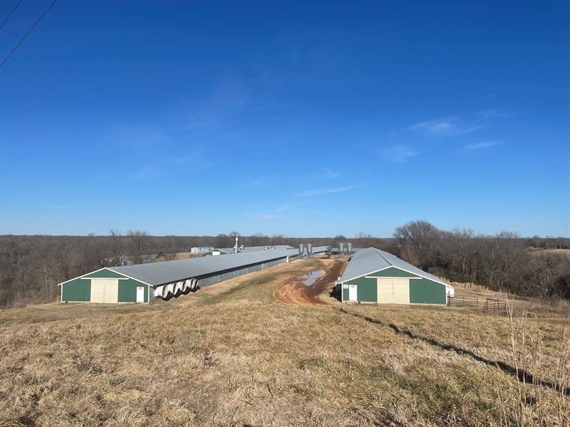 12 House Broiler Farm : Lowell : Benton County : Arkansas