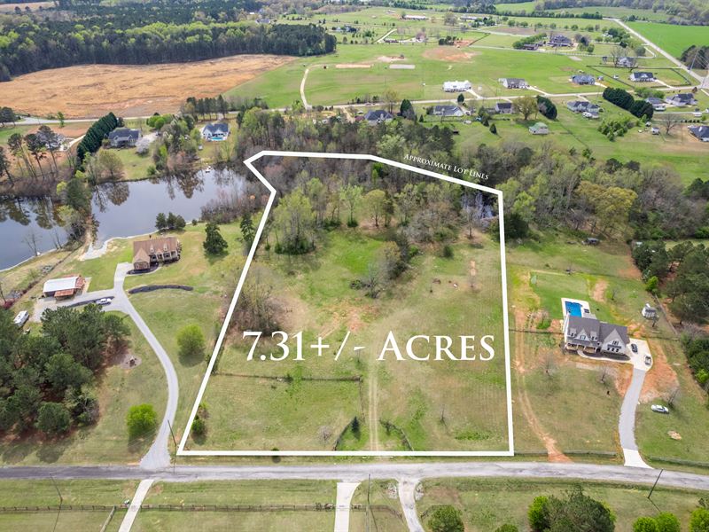Social Circle, 7+ Acres Lake Access : Social Circle : Walton County : Georgia