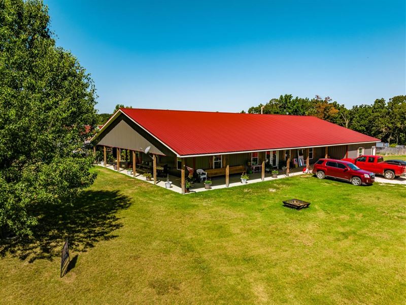 5,640 sq ft Under Roof, 5 Bedroom : Strawberry : Lawrence County : Arkansas