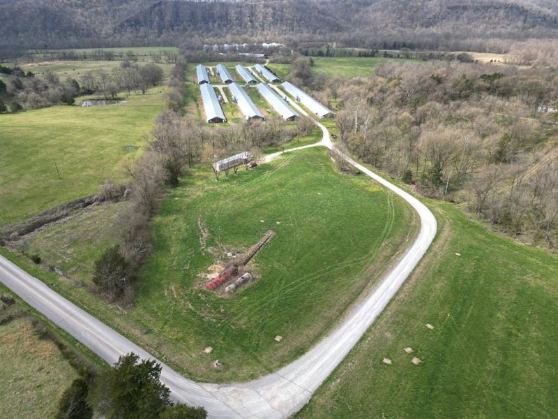 16 House Broiler Poultry Farm, Farm for Sale in Kentucky, 346784